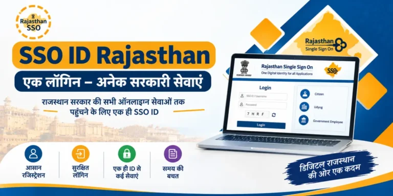 SSO ID Rajasthan